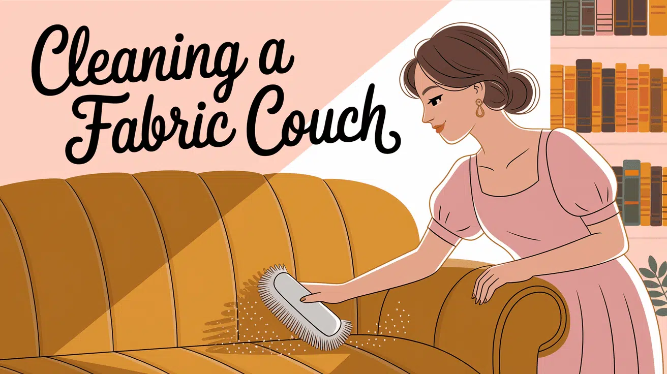 how to clean fabric couch