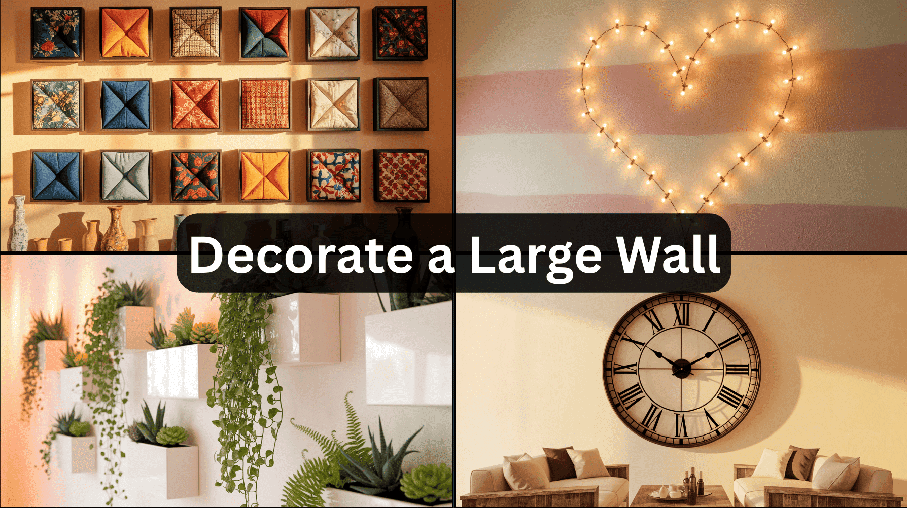 75 Wall Wizardry: Decorating Large Walls Made Easy - Enthralling Gumption