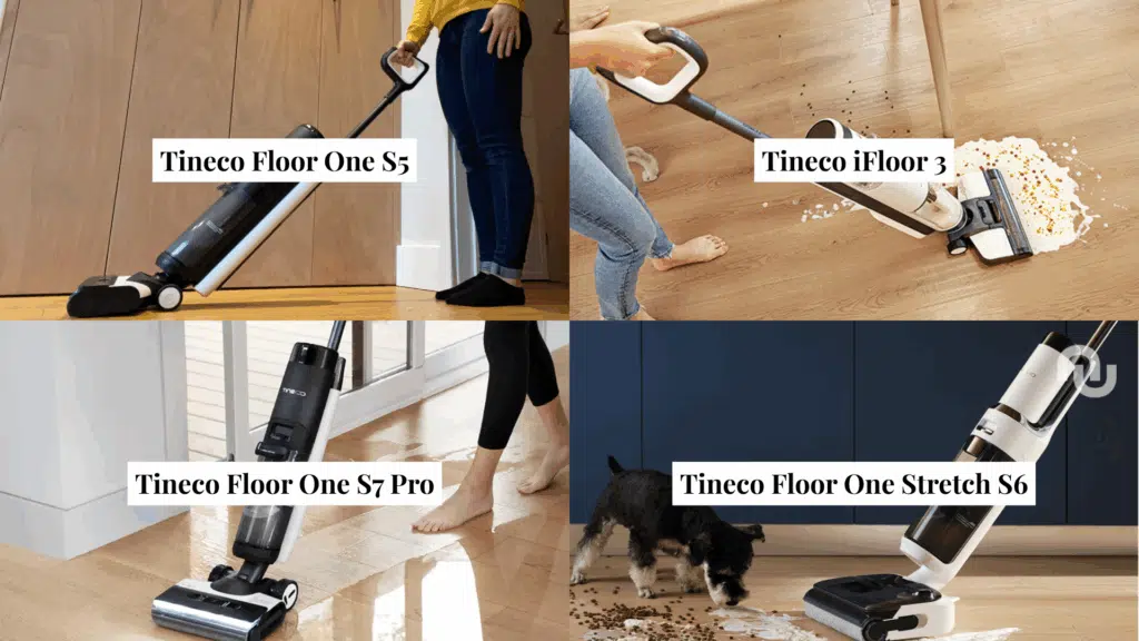 models of tineco vaccums