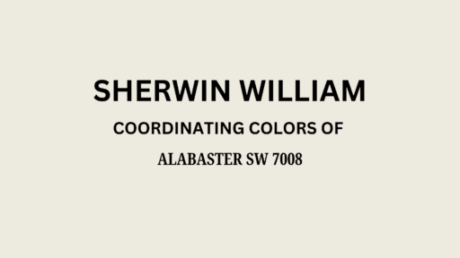 sw alabaster coordinating colors