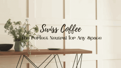 swiss coffee paint color