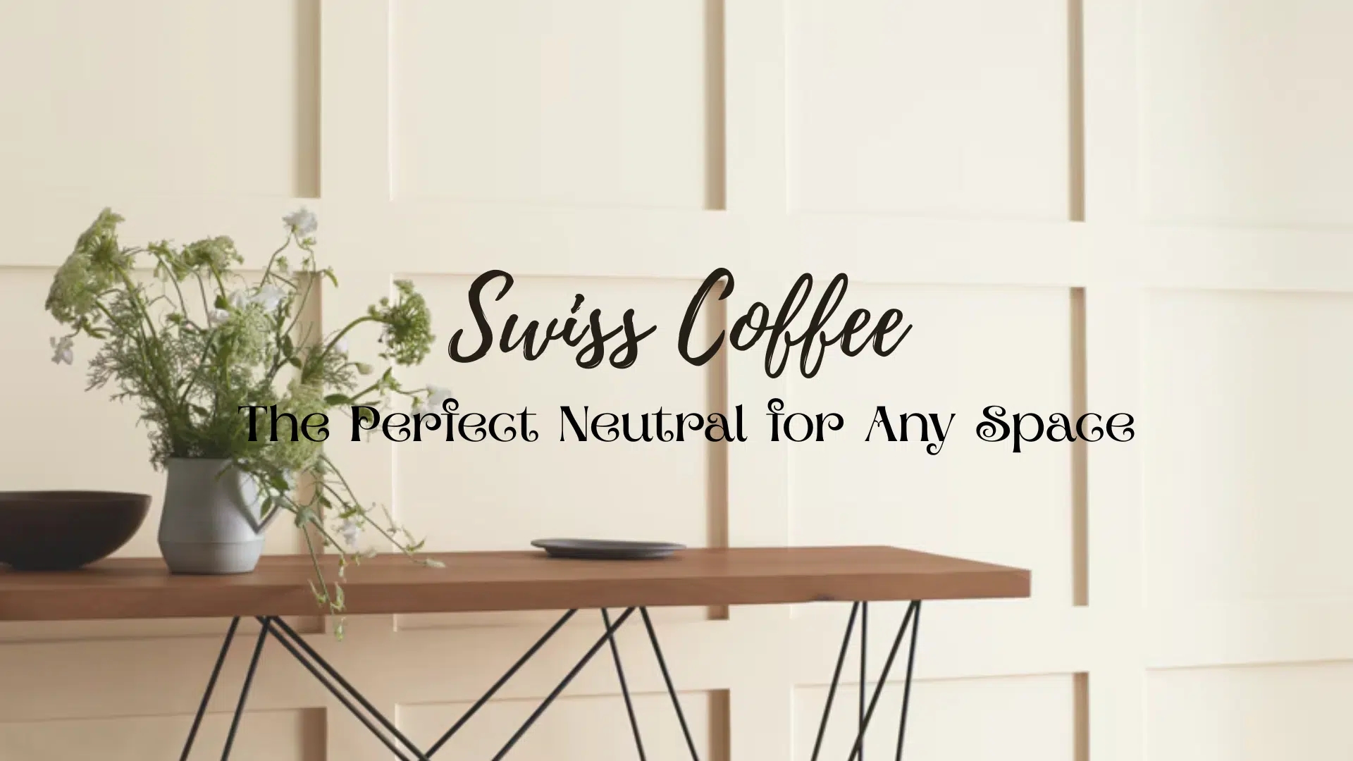 swiss coffee paint color