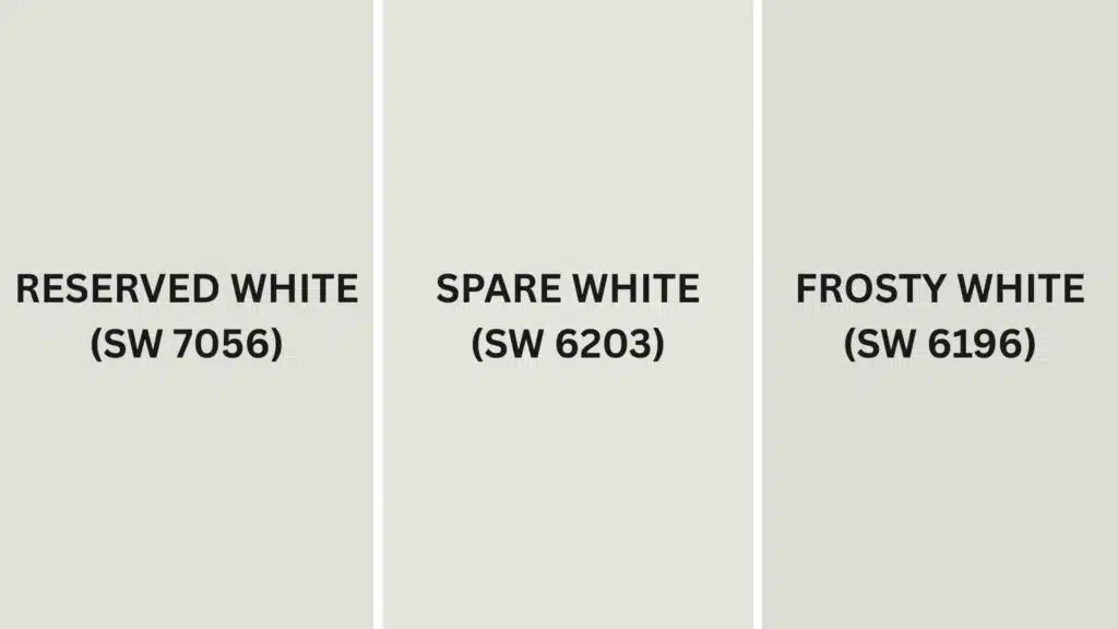 Alternative Paints Similar to Sherwin-Williams Fleur de Sel
