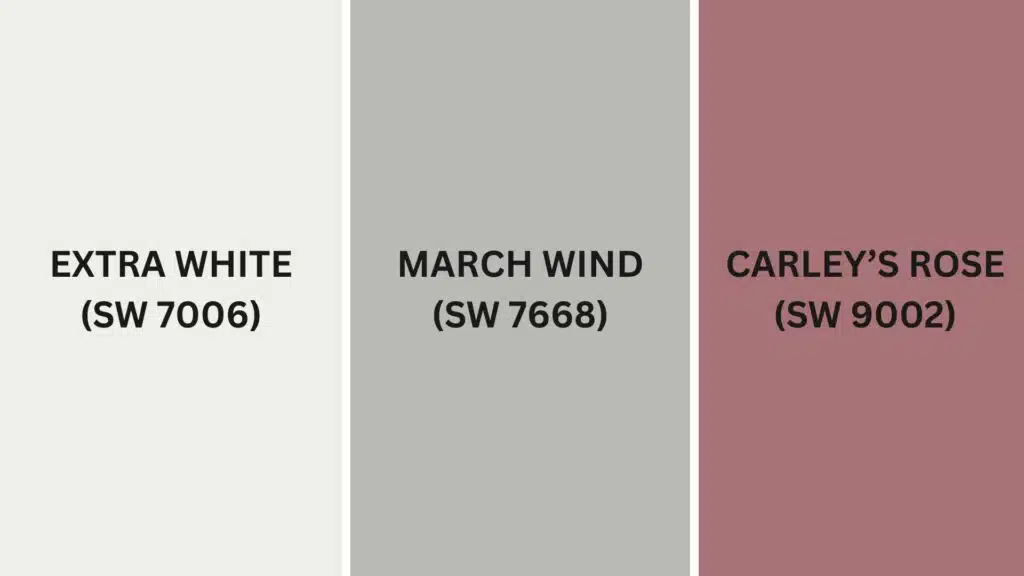 Color Pairings and Combinations for Fleur de Sel (SW 7666)
