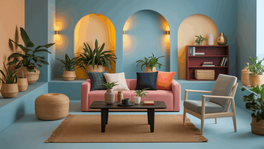 Coordinating with Furniture and Decor
