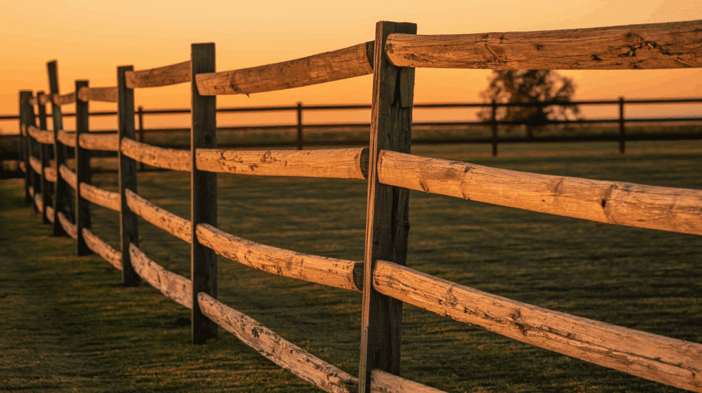 Crossbuck Rail Fence