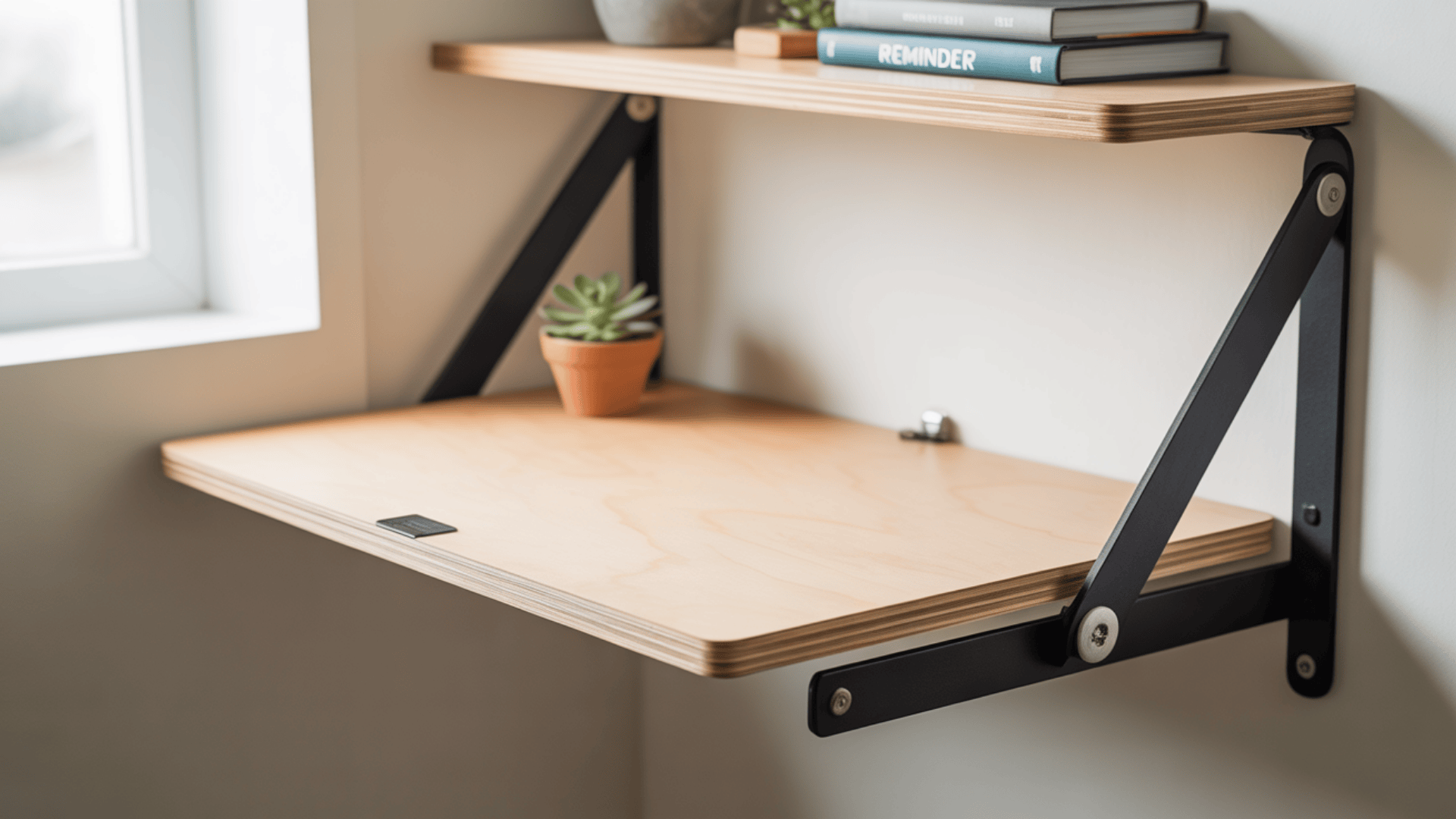 DIY_2_Fold-Down_Wall_Desk