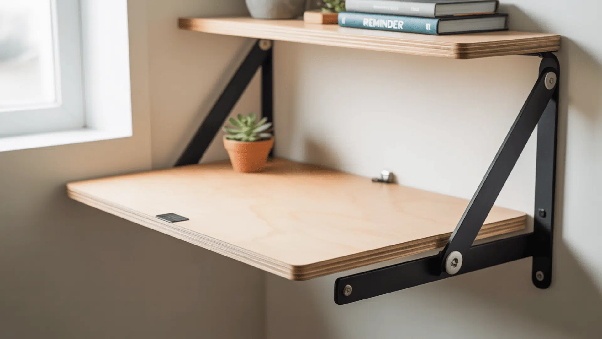 DIY_2_Fold-Down_Wall_Desk