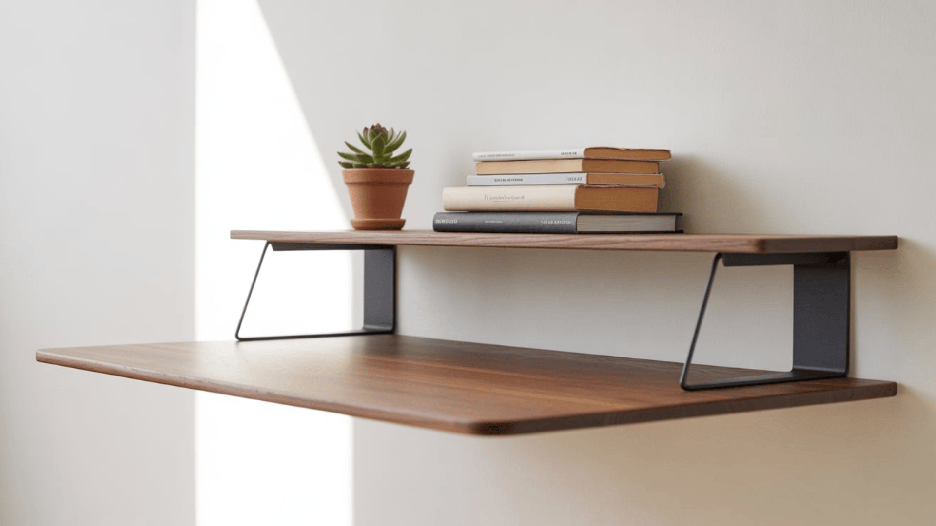 DIY_4_Floating_Desk_With_Shelf