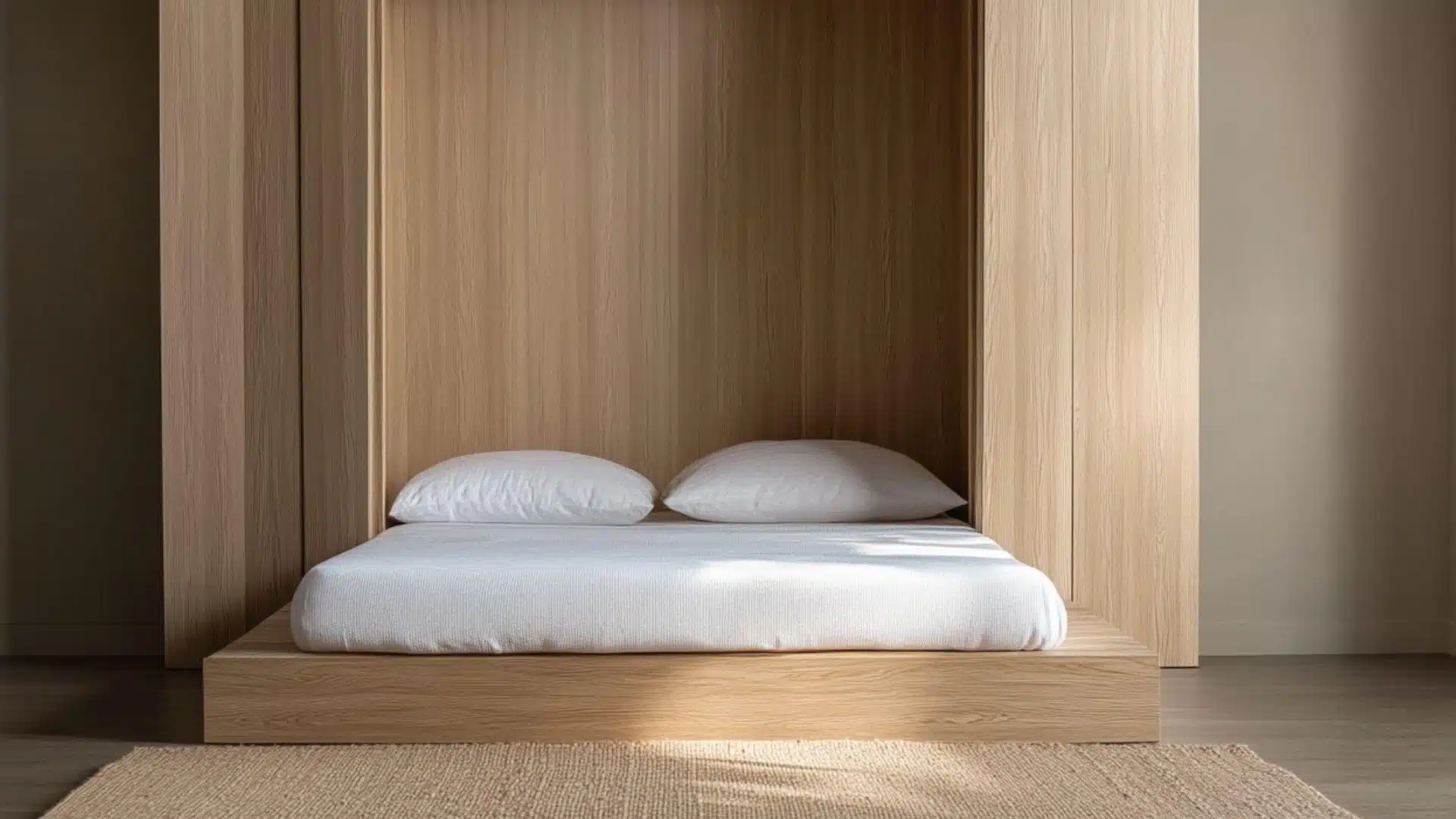 Hideaway_Floor_Bed_with_Foldable_Closet_Panels