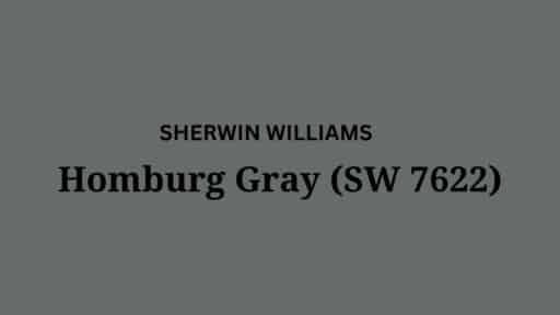 Homburg Gray by Sherwin Williams: An In-Depth Review