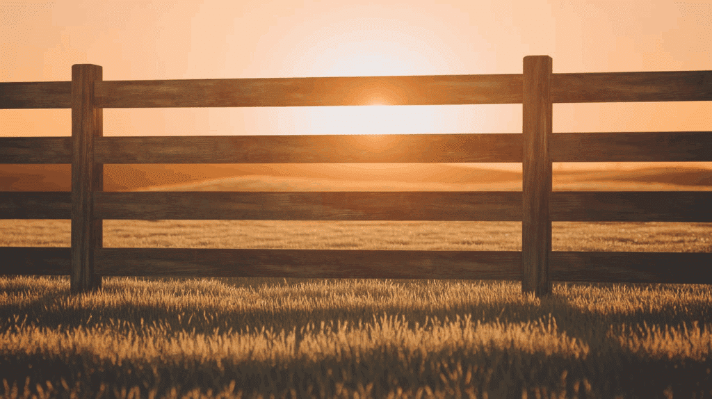 Horizontal Wood Slat Fence
