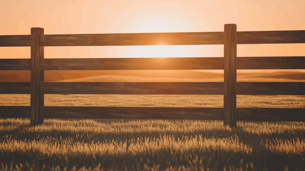 Horizontal Wood Slat Fence