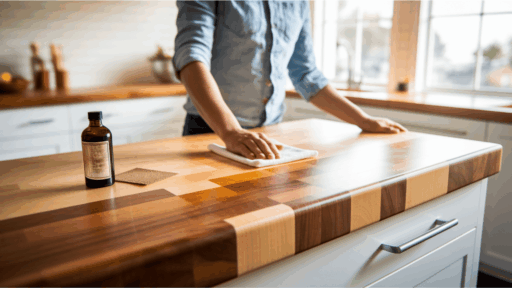 How Sealing Butcher Block Countertops is Done!