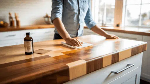 How Sealing Butcher Block Countertops is Done!