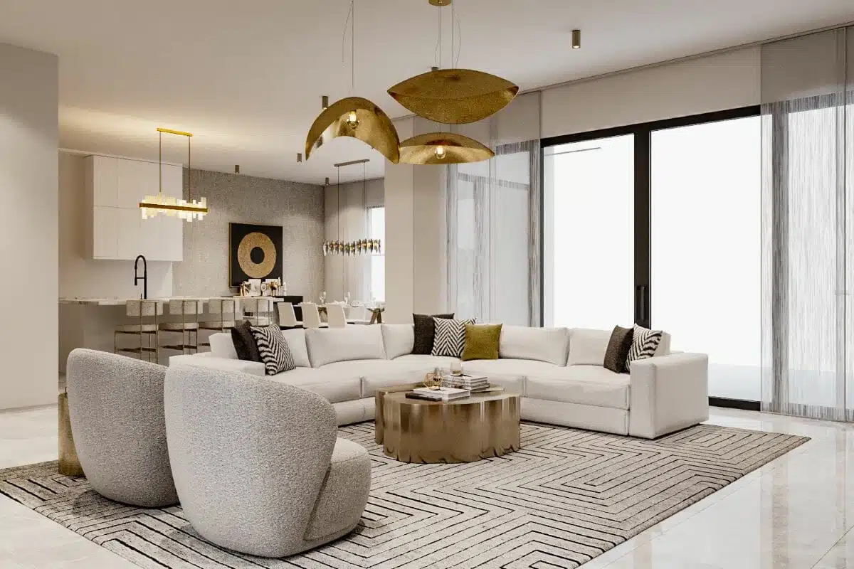 Key differences between modern and luxury designs