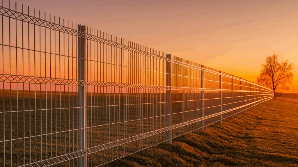 Modern-hog-wire-fence
