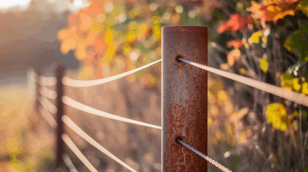 Pipe and Cable Fence