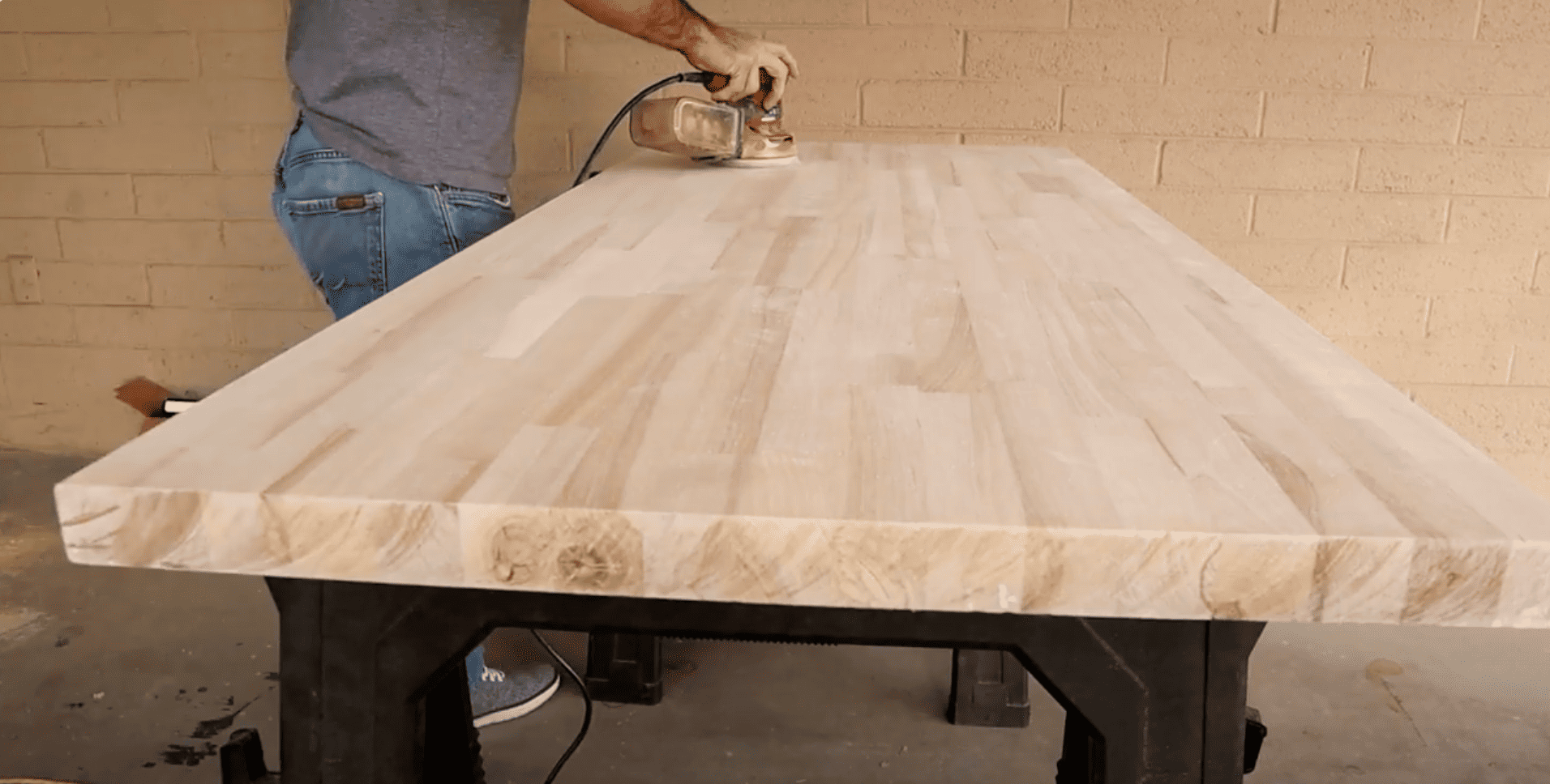 STEP_3_Sand_the_Butcher_Block
