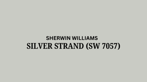 Sherwin Williams Silver Strand (SW 7057): A Review