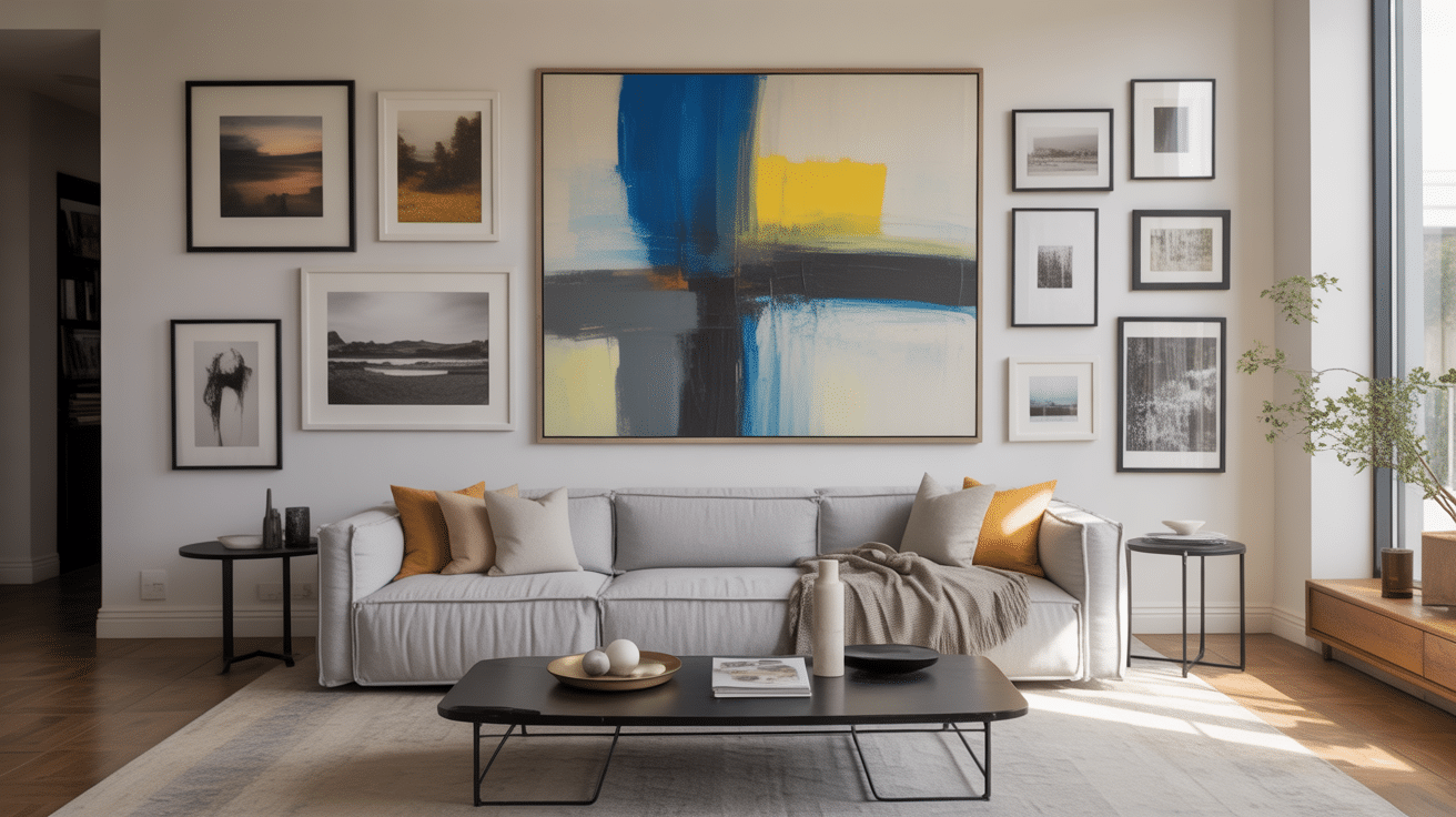 How to Decorate Your Living Room with Art: A Stylish Guide to Curating Your Space