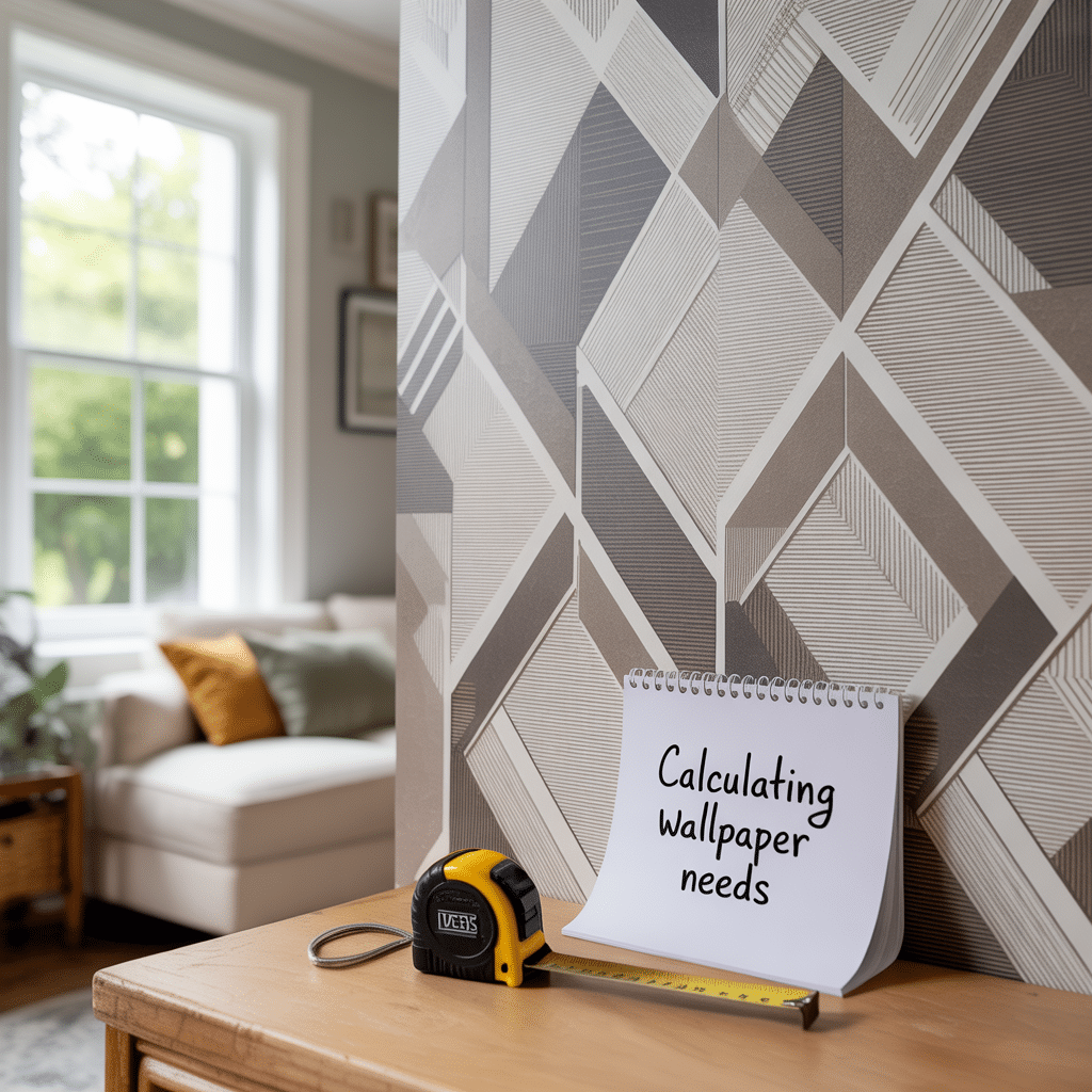 How to Calculate Exactly How Much Peel and Stick Wallpaper You Need