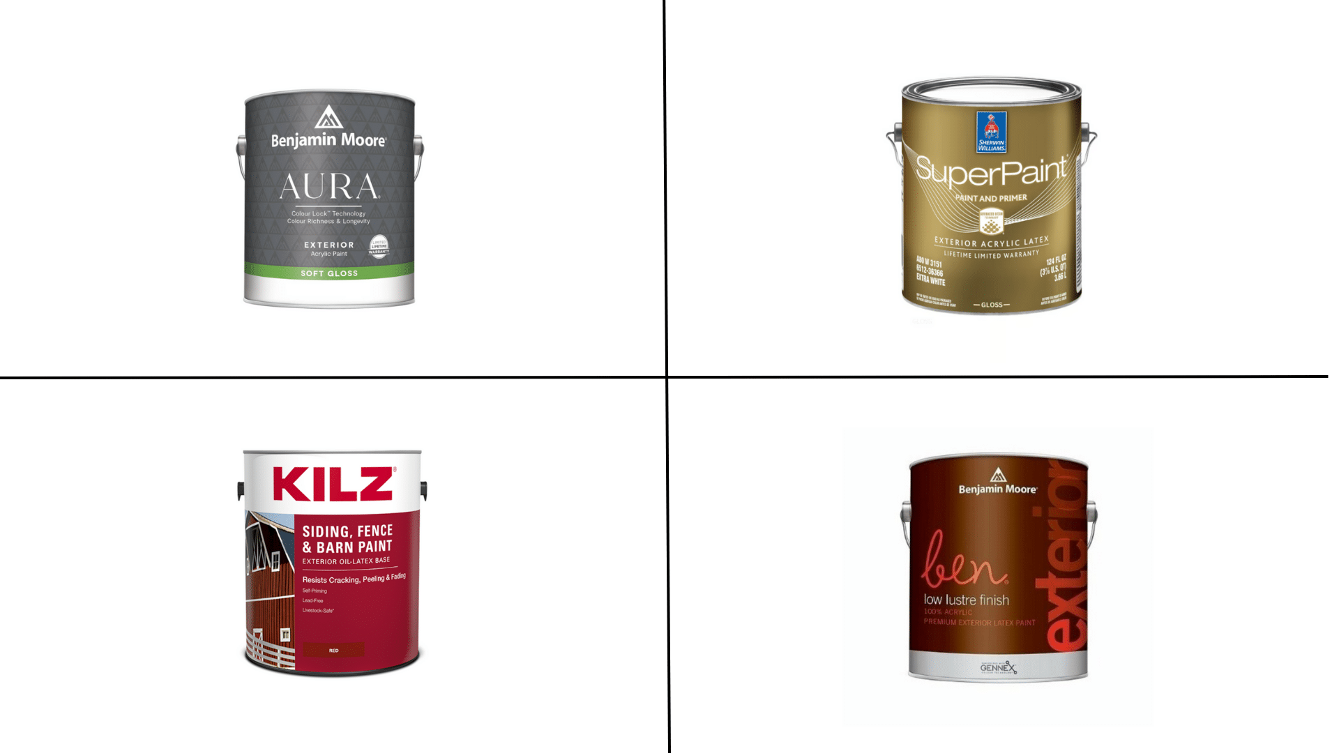 best exterior house paint