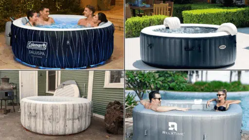 best inflatable hot tub