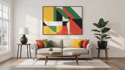 How Bold Wall Art Can Elevate Home Staging and Buyer Appeal