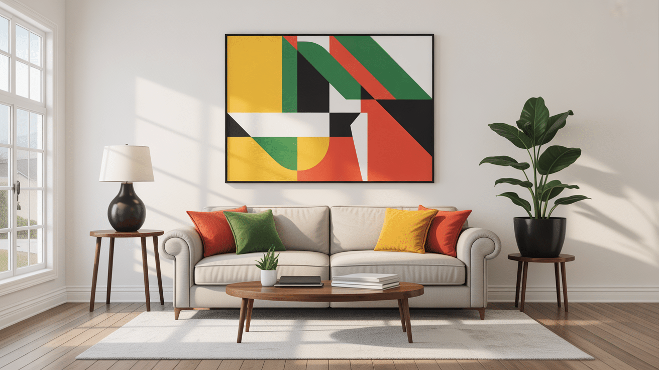 How Bold Wall Art Can Elevate Home Staging and Buyer Appeal