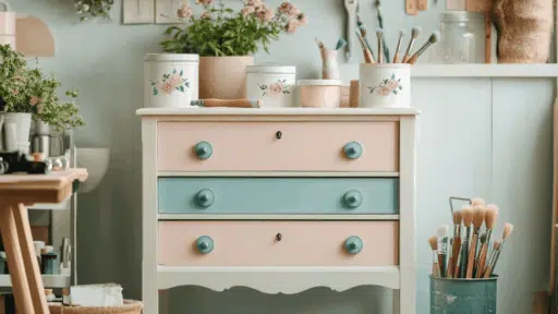 how to paint a dresser