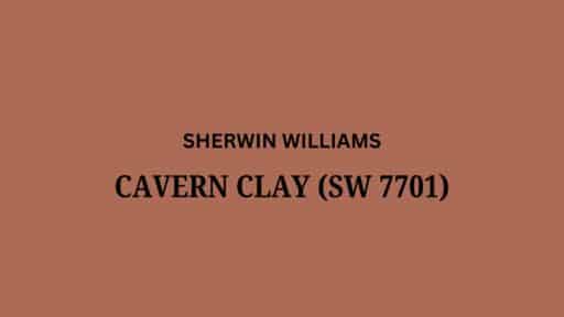 sherwin williams cavern clay