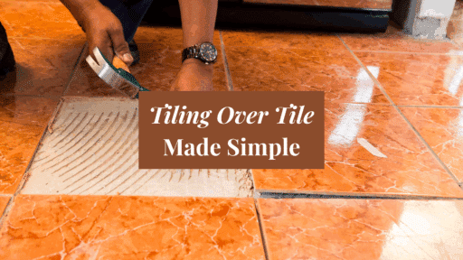 tiling over tile