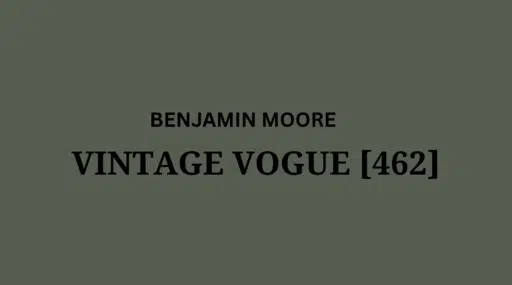 vintage vogue benjamin moore