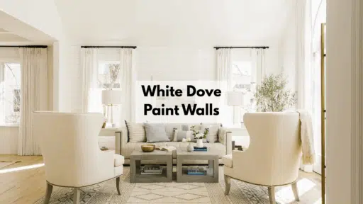 white dove paint walls