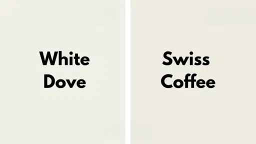 white dove vs swiss coffee