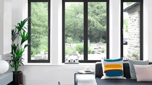 Tilt and turn windows for ventilation control