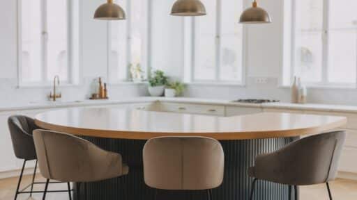 13 Curved Kitchen Island Design You Should Try