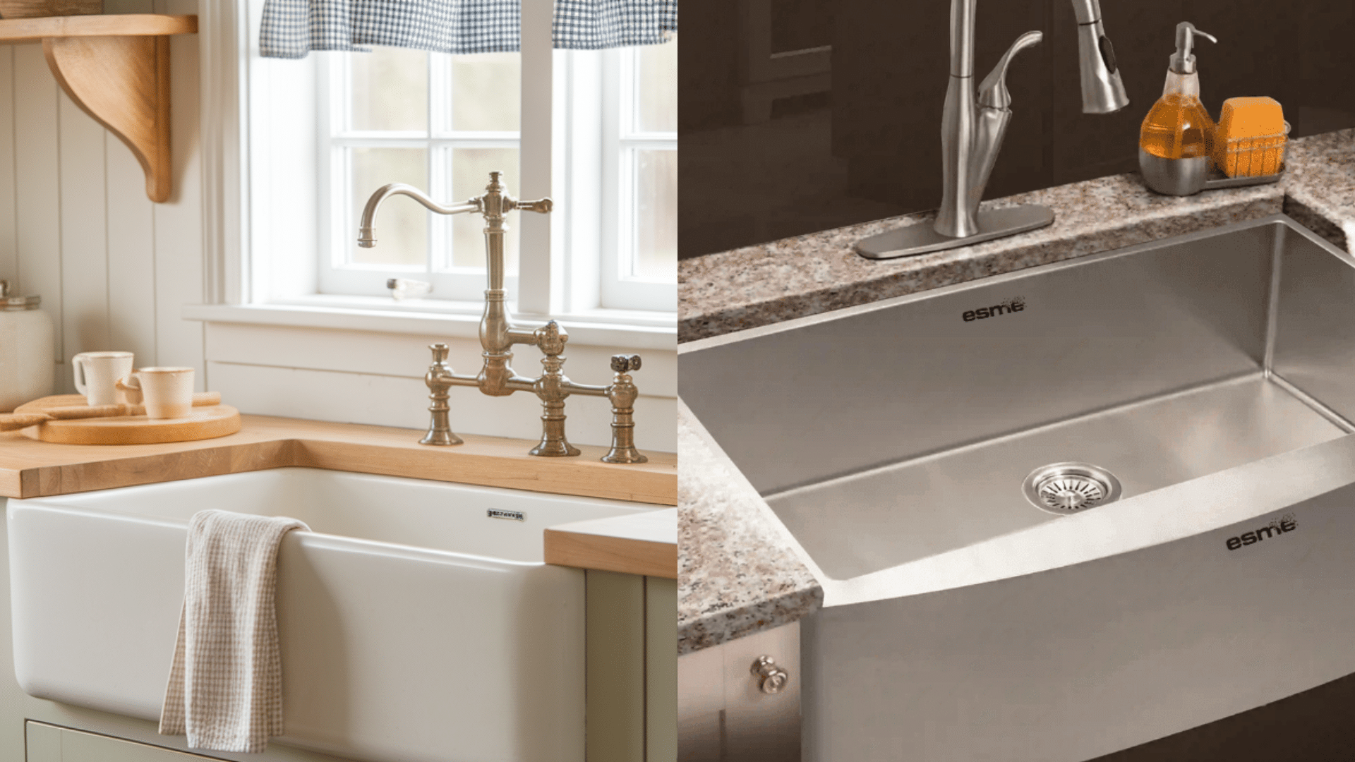 Apron Sink vs Farmhouse Sink: Which Is Better?