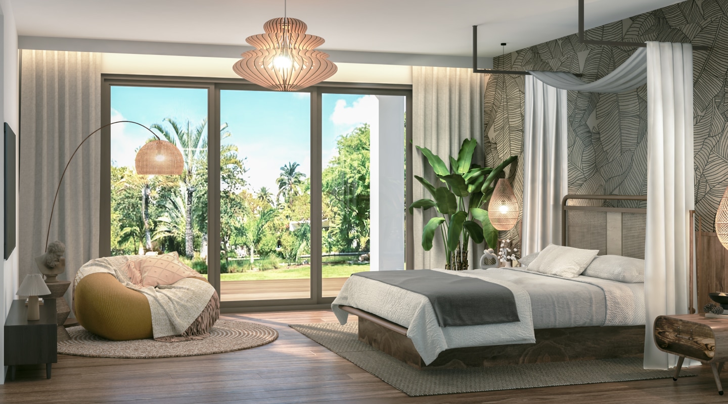 Bedroom: A Touch of Tranquility