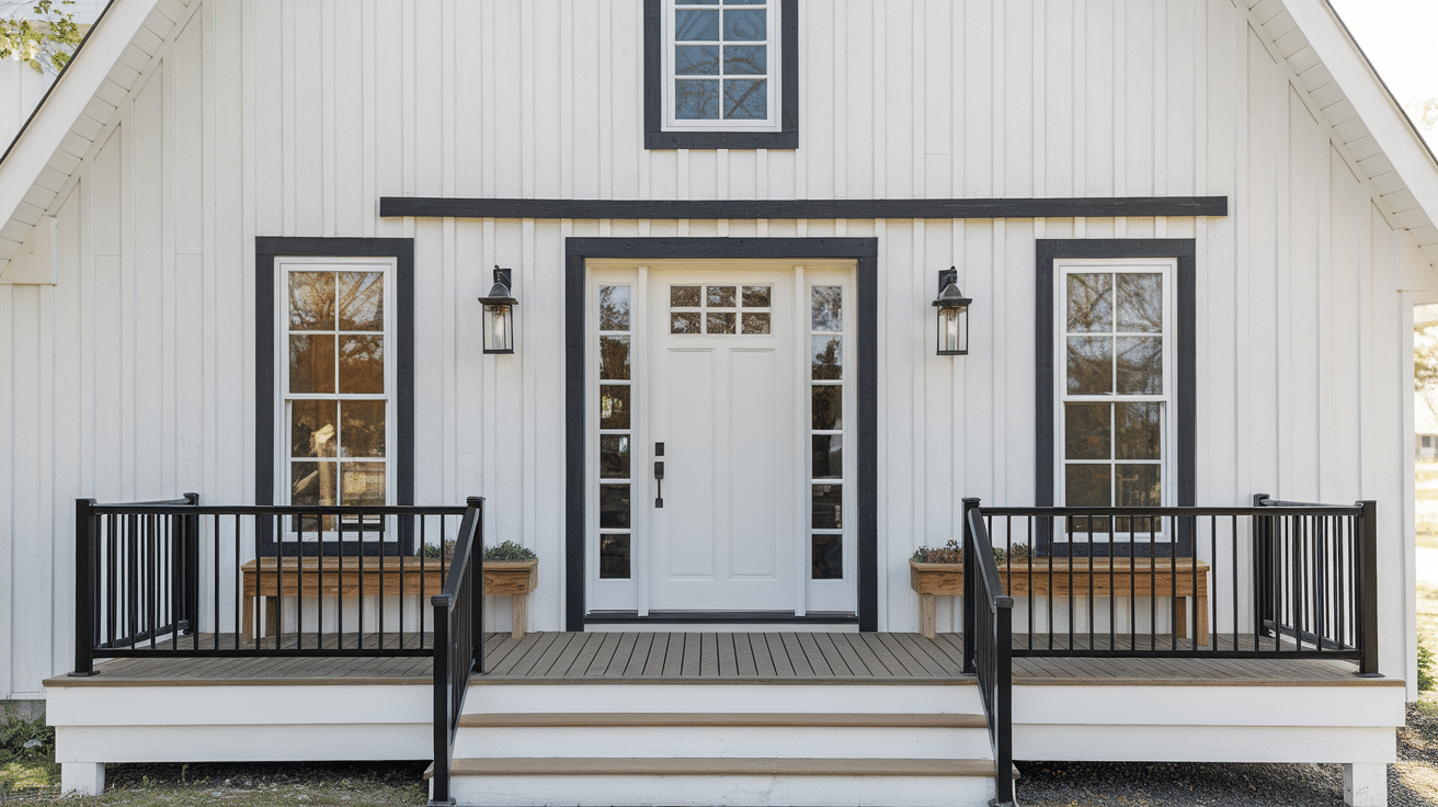Black_Door_and_Window_Trim_on_a_White_Porch