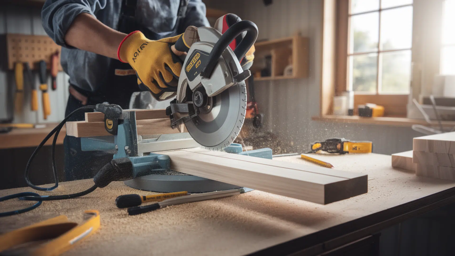 Cutting_Lumber_for_the_Window_Frame