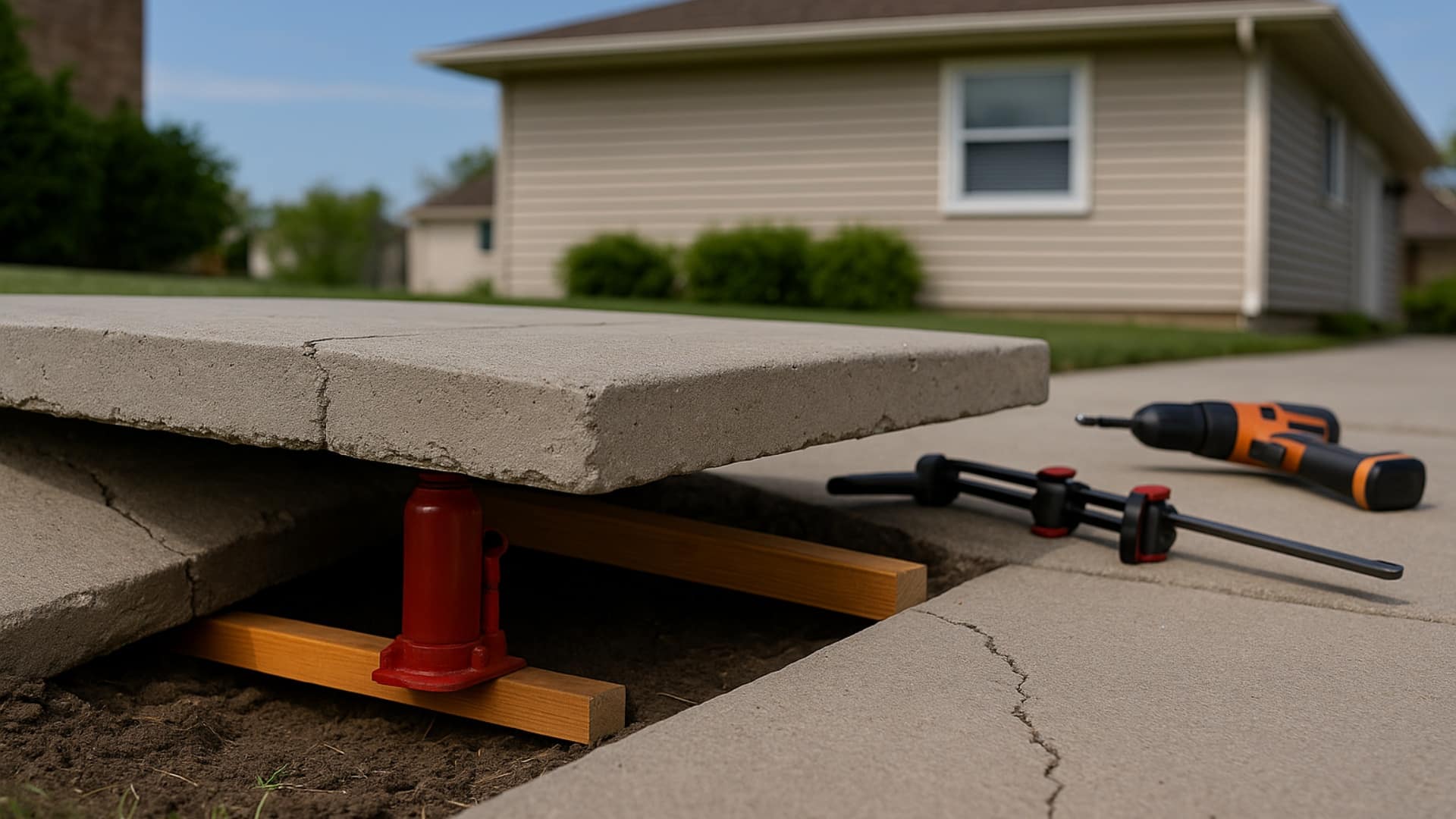 DIY Foam Lifting: Save Your Sinking Concrete