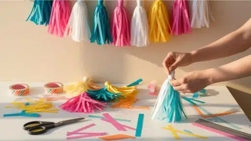 DIY Tassel Garland: Party Magic Happens
