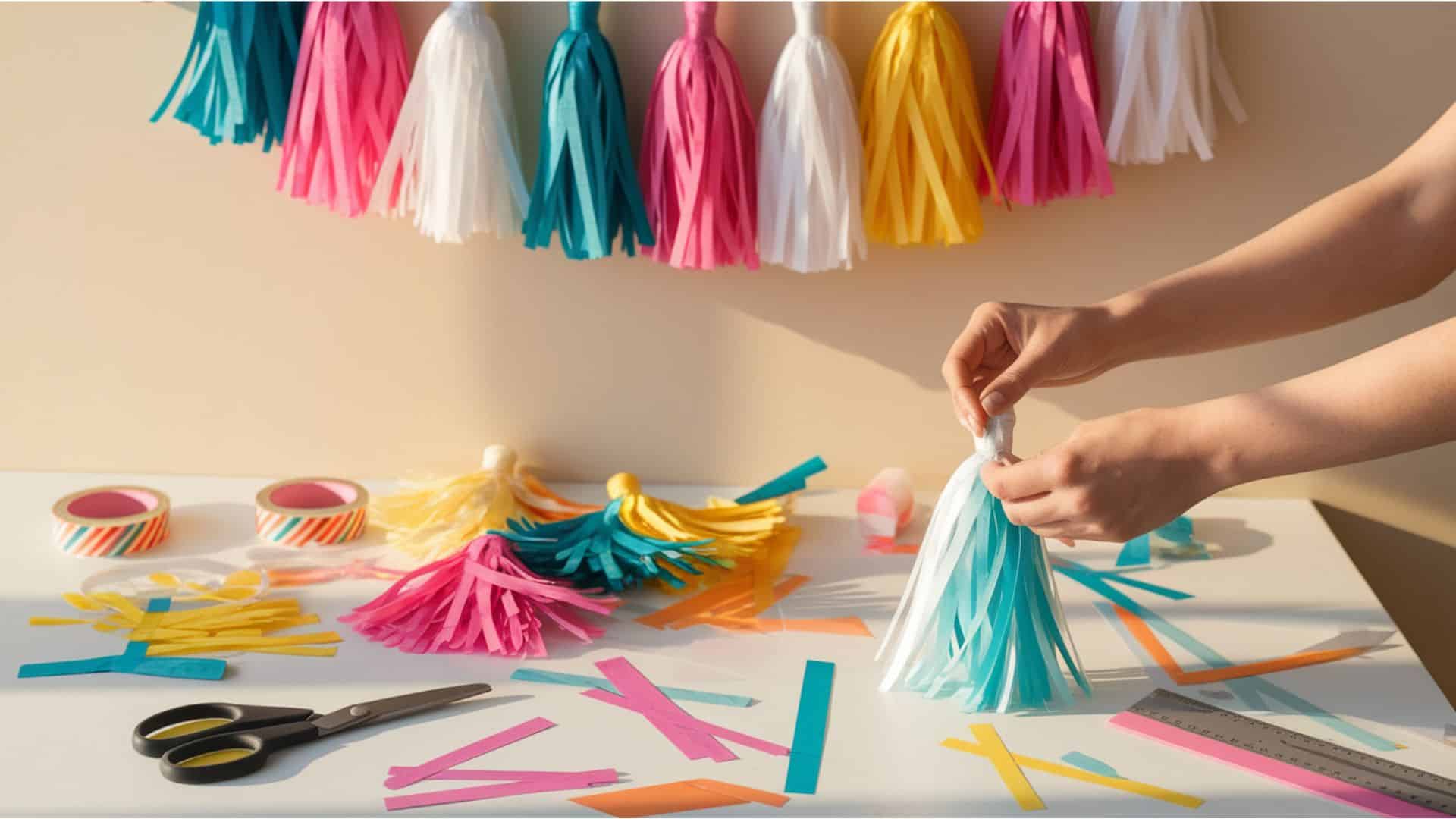 DIY Tassel Garland: Party Magic Happens