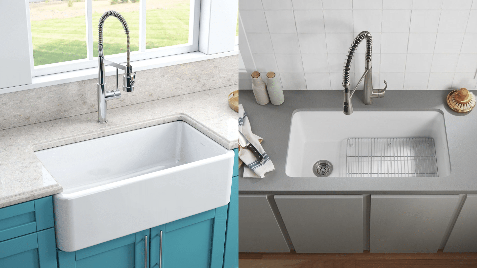 Fireclay vs Cast Iron Sink: Which Is Best for You?