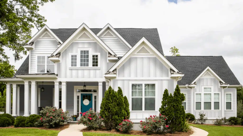 Glacier White on Exteriors
