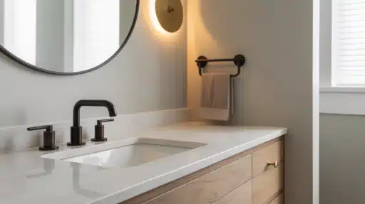 How to Mix Metals in Your Bathroom the Right Way