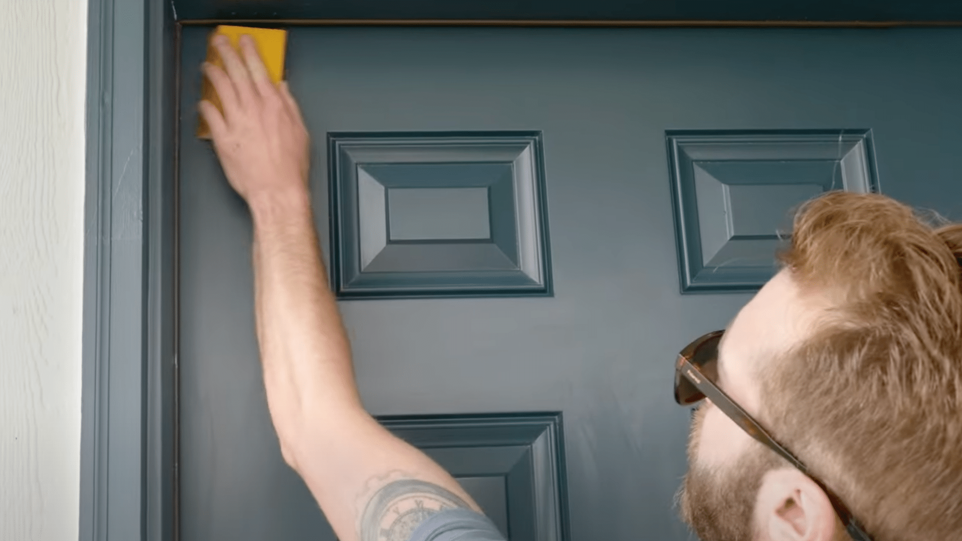 Lightly_Sand_the_Door