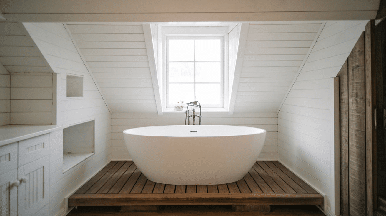 Minimalist_White_Floating_Tub